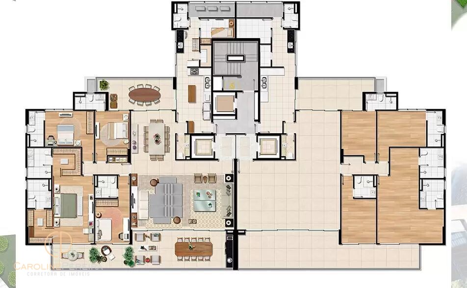 Apartamento à venda com 4 quartos, 303m² - Foto 20