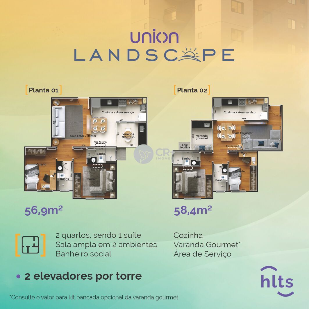 Apartamento à venda com 2 quartos, 58m² - Foto 49