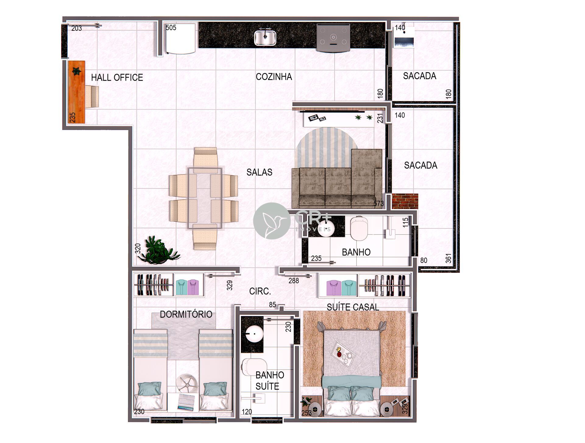 Apartamento à venda com 2 quartos, 58m² - Foto 10