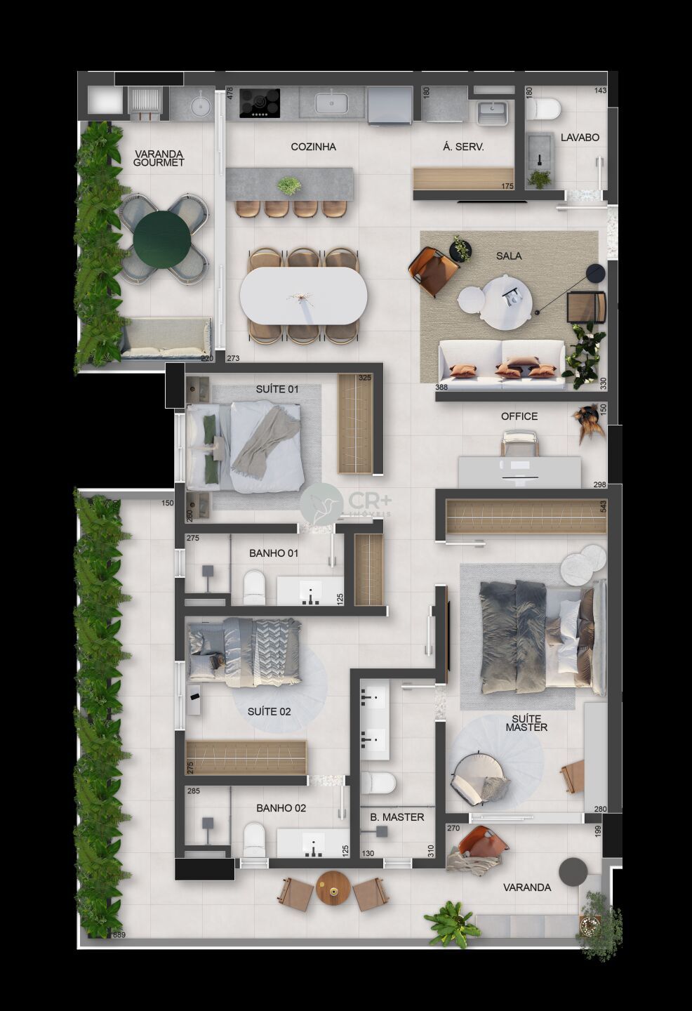 Apartamento à venda com 2 quartos, 80m² - Foto 38