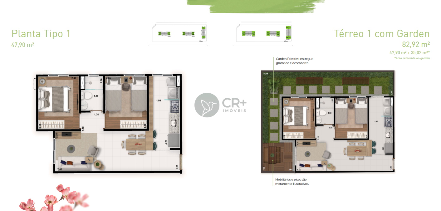 Apartamento à venda com 2 quartos, 47m² - Foto 23