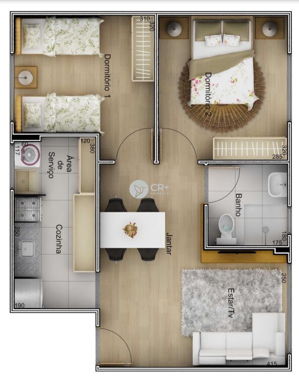 Apartamento à venda com 2 quartos, 47m² - Foto 9