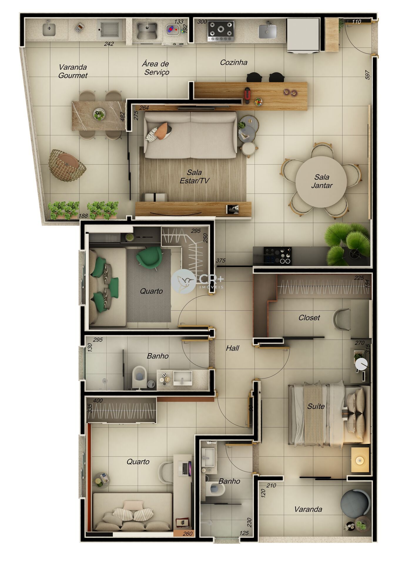 Apartamento à venda com 3 quartos, 96m² - Foto 52