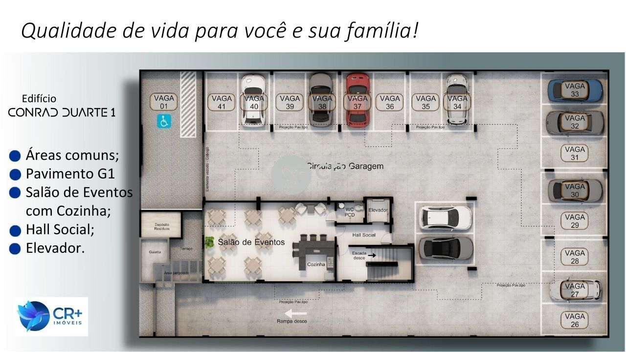 Apartamento à venda com 2 quartos, 61m² - Foto 17