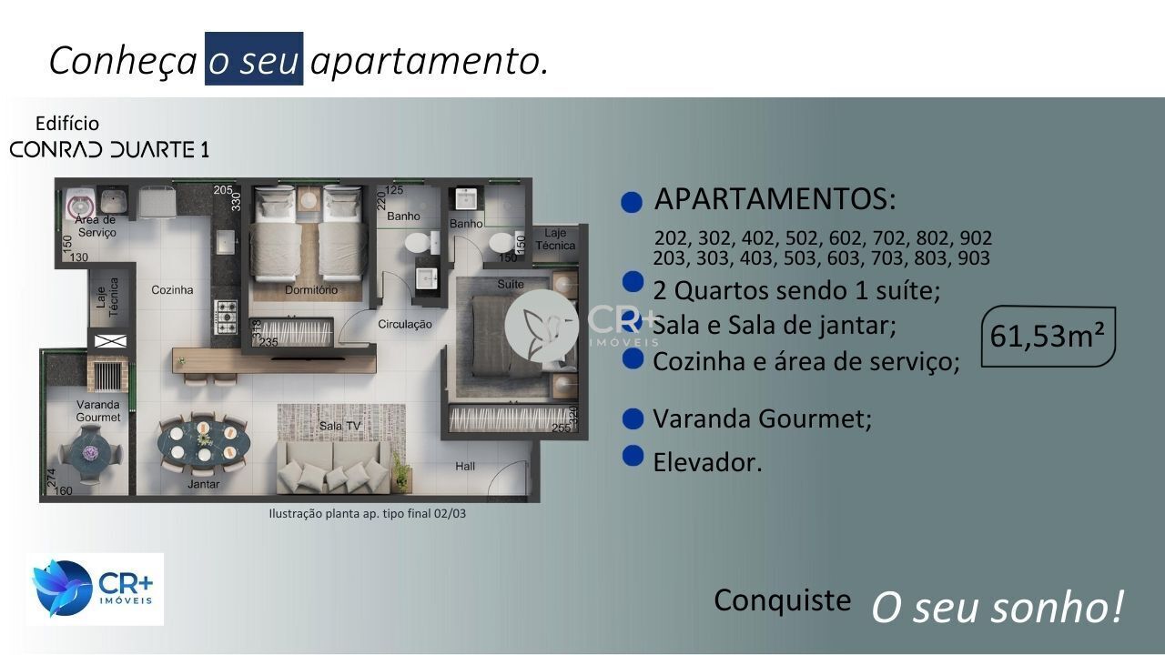 Apartamento à venda com 2 quartos, 61m² - Foto 15