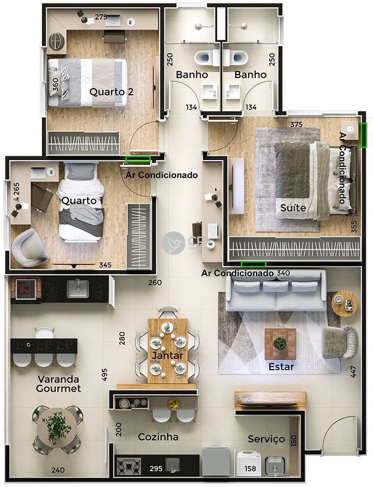 Apartamento à venda com 3 quartos, 94m² - Foto 11