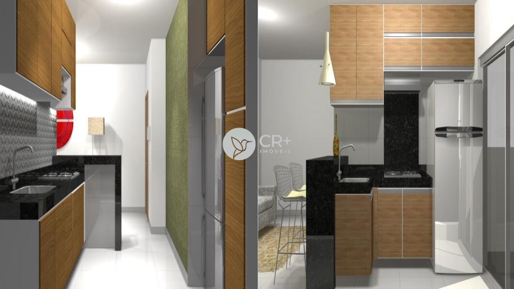 Apartamento à venda com 2 quartos, 47m² - Foto 3