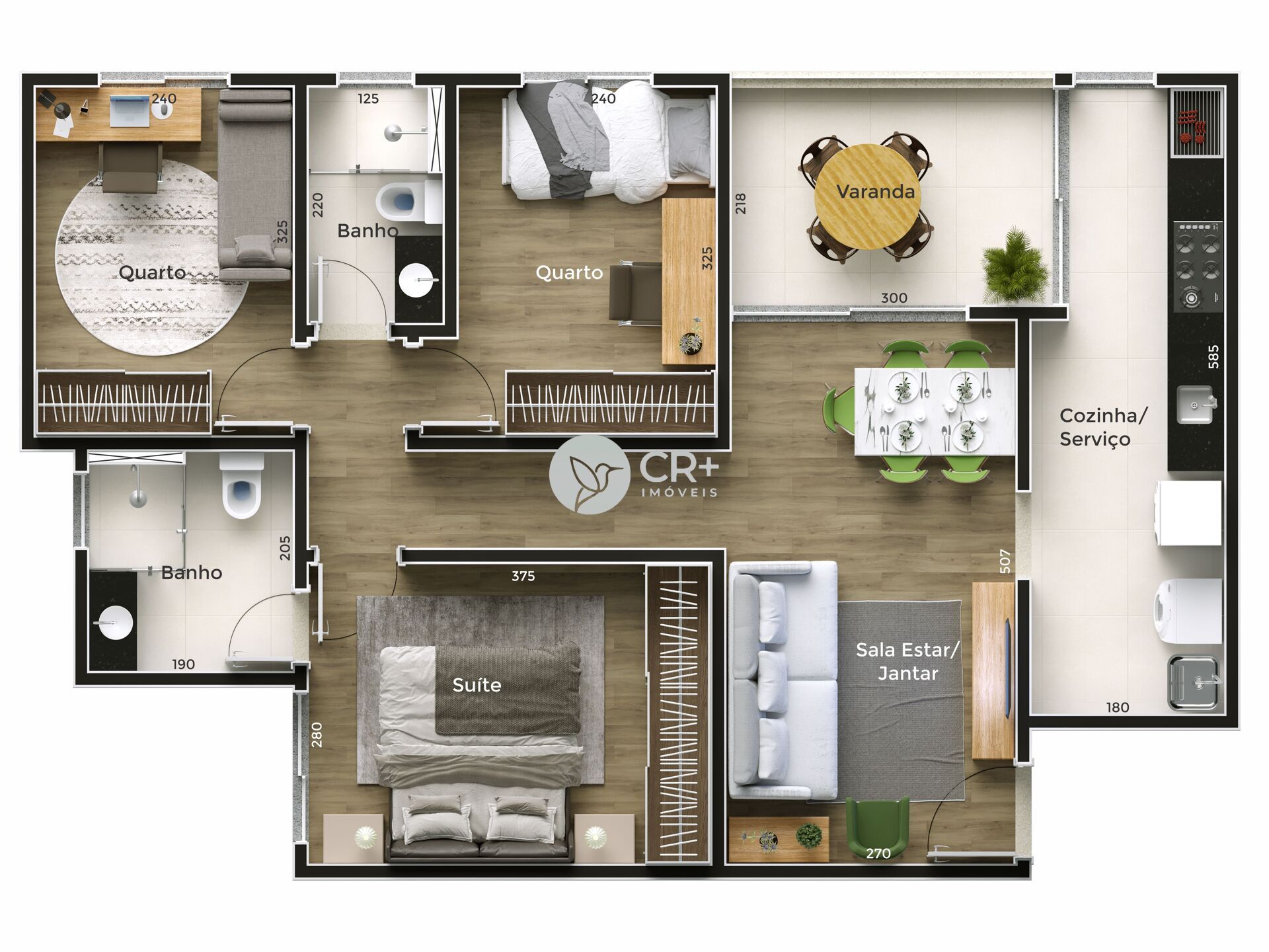 Apartamento à venda com 3 quartos, 76m² - Foto 9