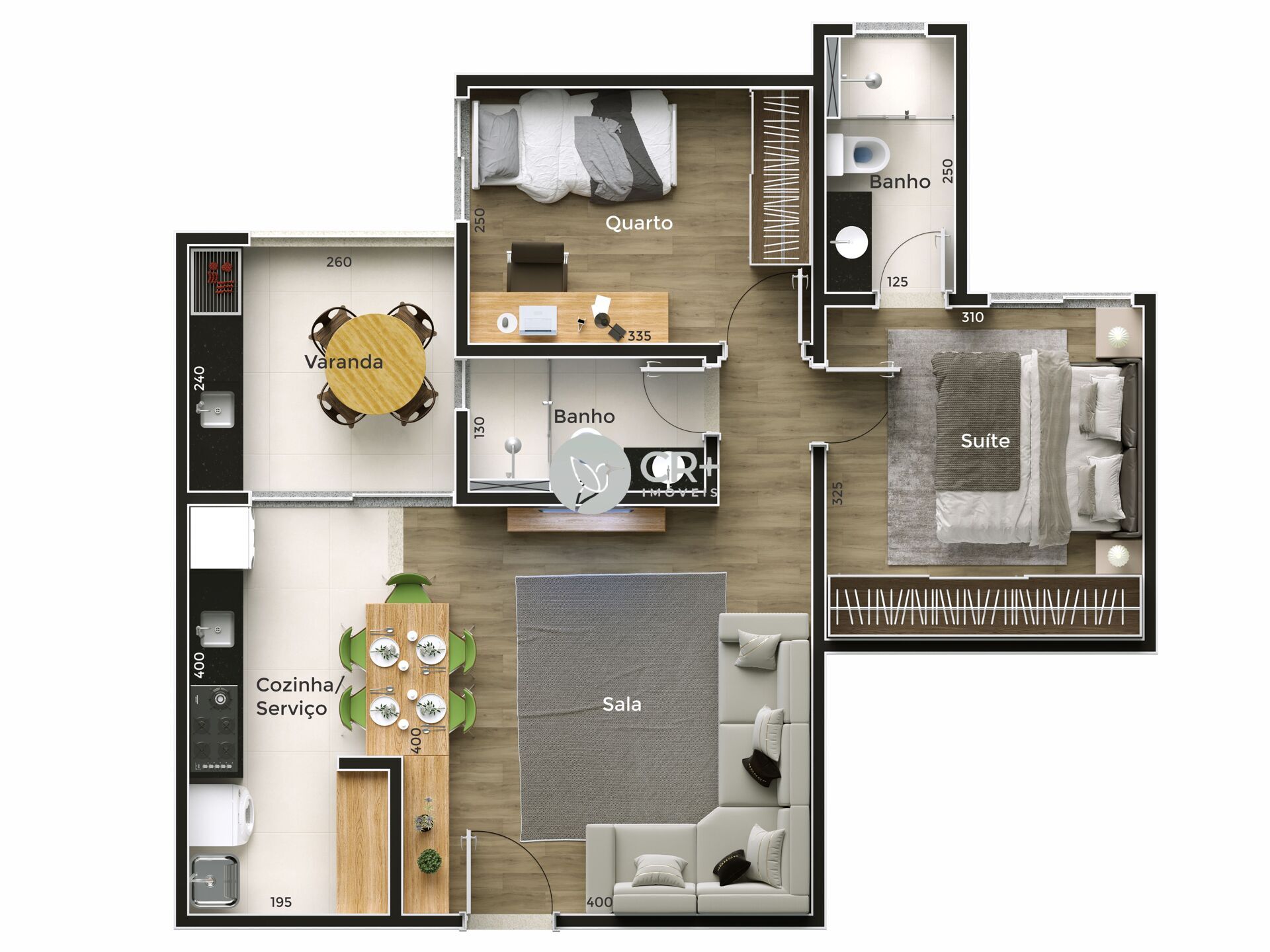 Apartamento à venda com 2 quartos, 64m² - Foto 9