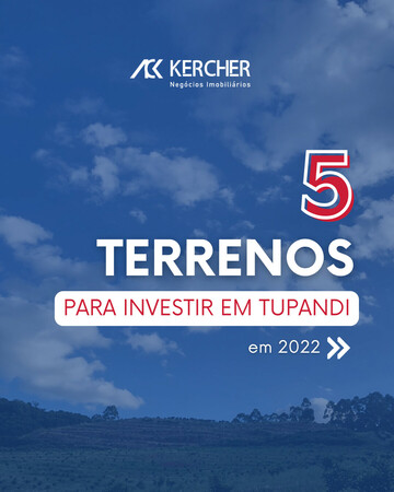 5 terrenos para investir em Tupandi -RS