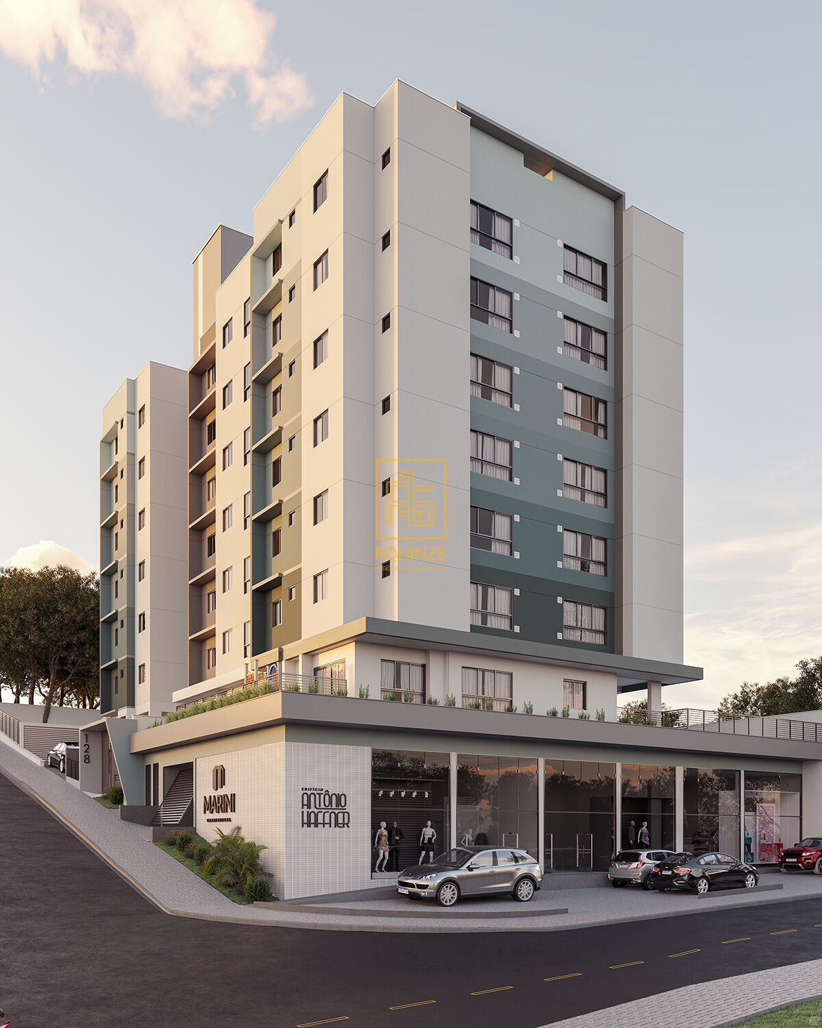 Apartamento com 2 dormitórios no bairro Água Verde - Blumenau - foto 1