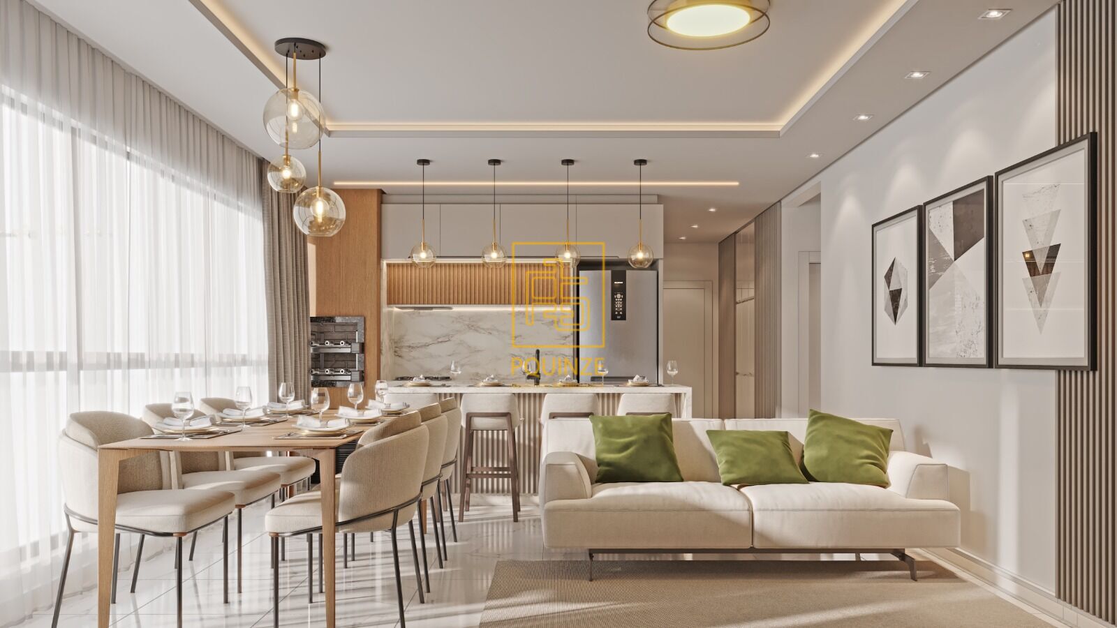 Apartamentos a 400 metros do mar no Residencial Praia Alegre — foto 3