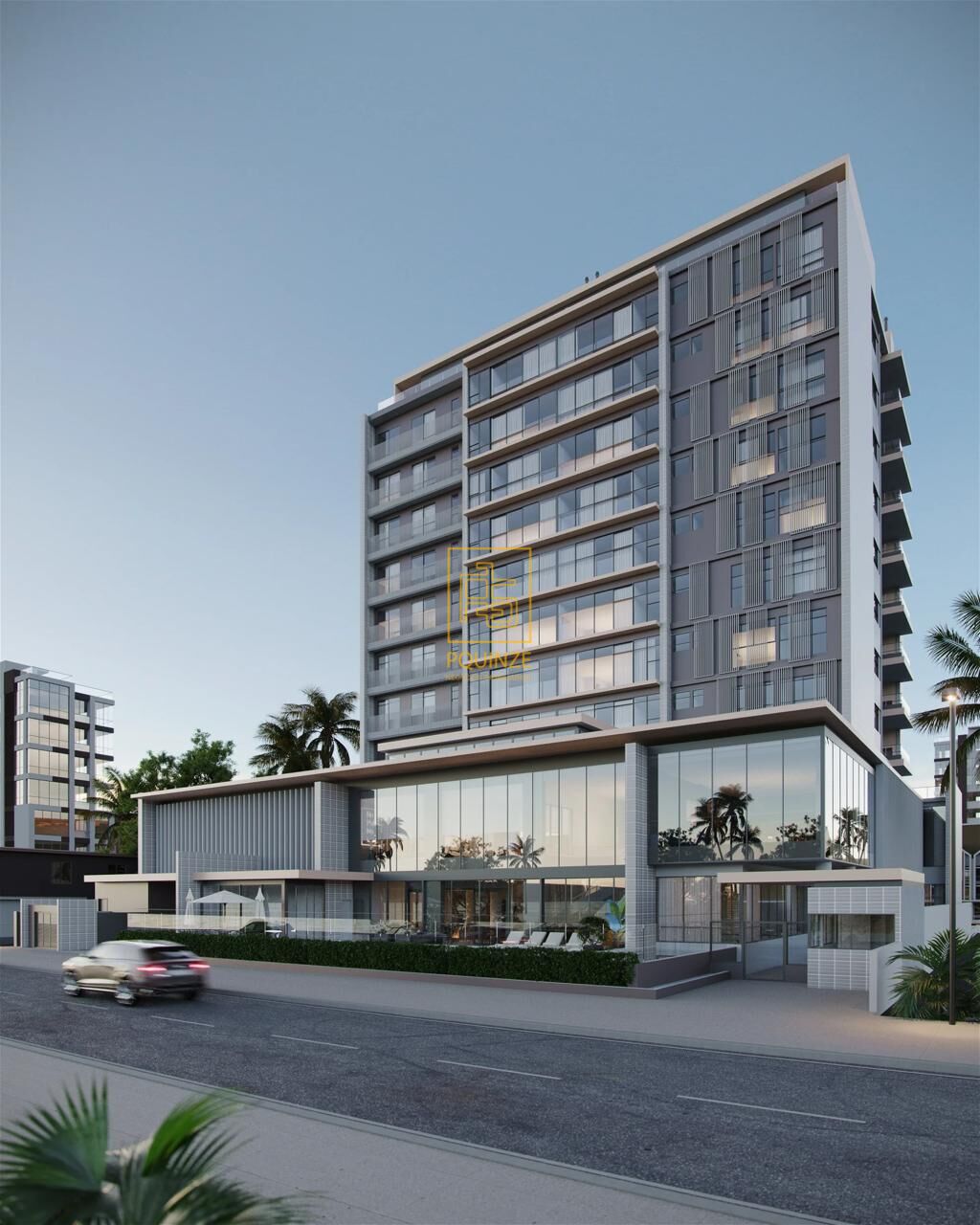 Apartamento frente mar no Residencial Ilha de Ibiza - Centro de Navegantes — foto 2