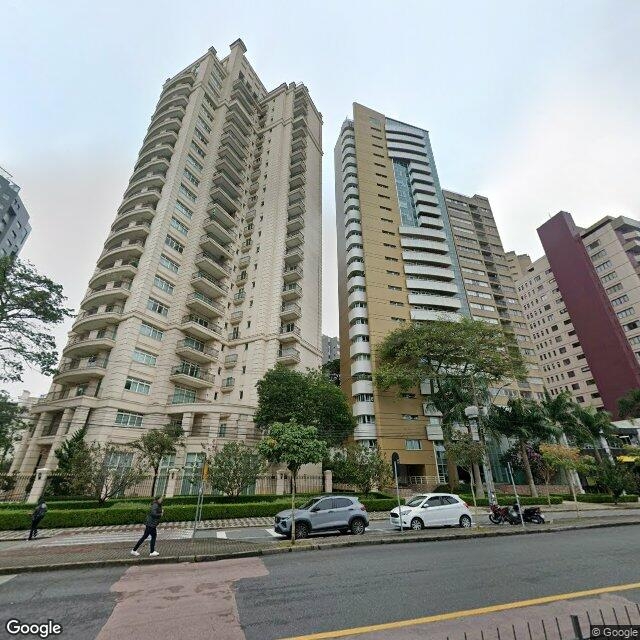 Imagem estática do "Street View" da localização