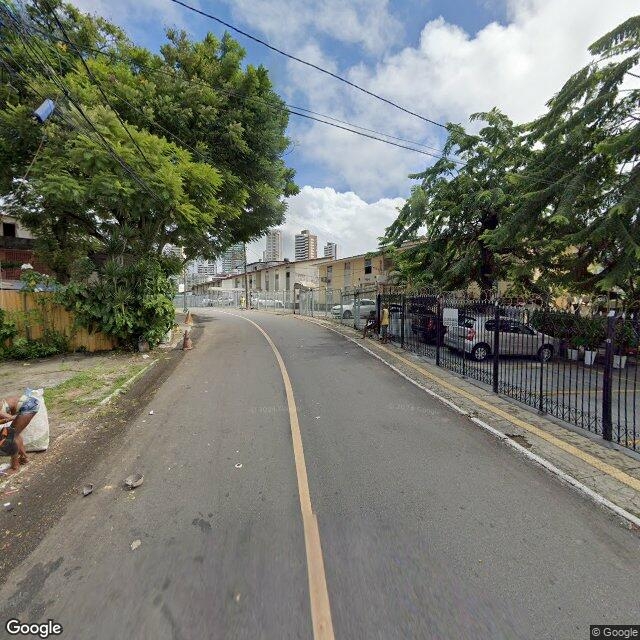 Imagem estática do "Street View" da localização