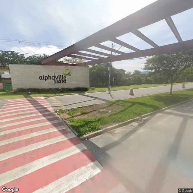 Imagem estática do "Street View" da localização