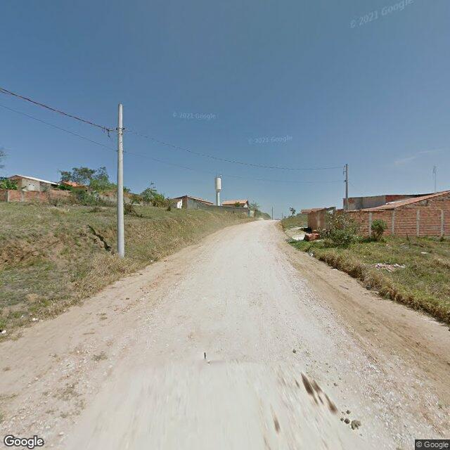 Imagem estática do "Street View" da localização