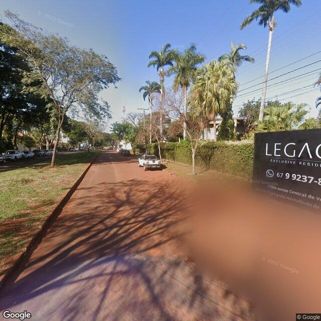 Imagem estática do "Street View" da localização