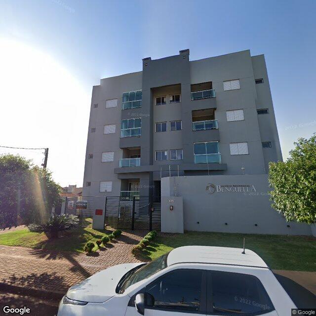 Imagem estática do "Street View" da localização