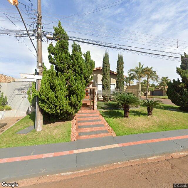 Imagem estática do "Street View" da localização