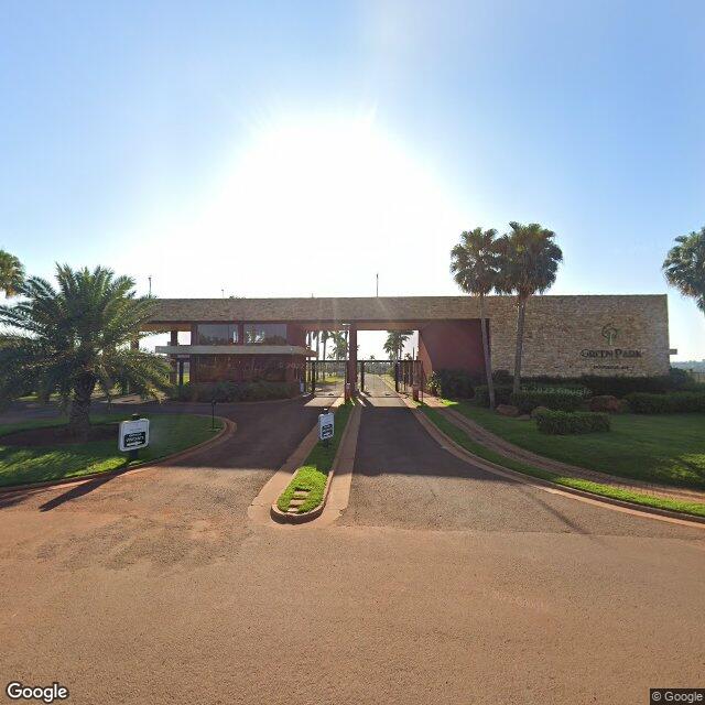 Imagem estática do "Street View" da localização