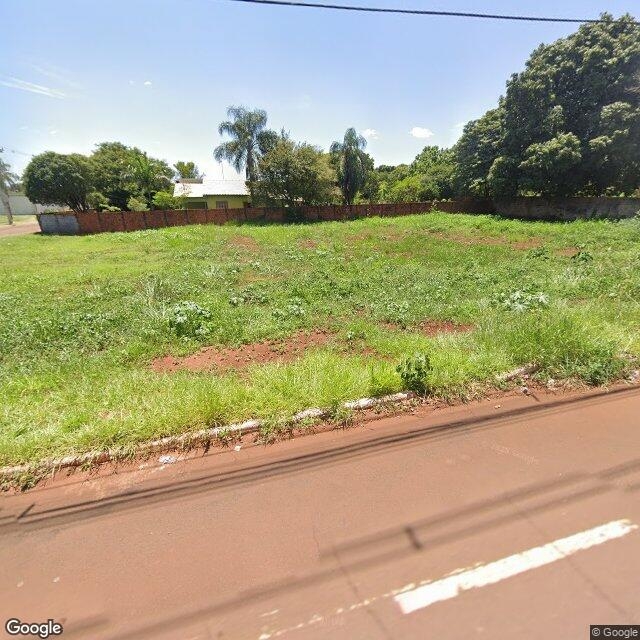 Imagem estática do "Street View" da localização