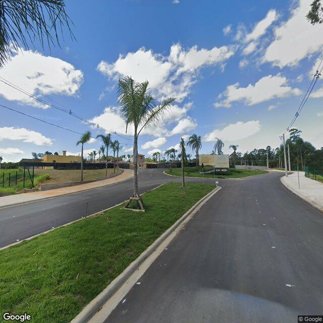 Imagem estática do "Street View" da localização