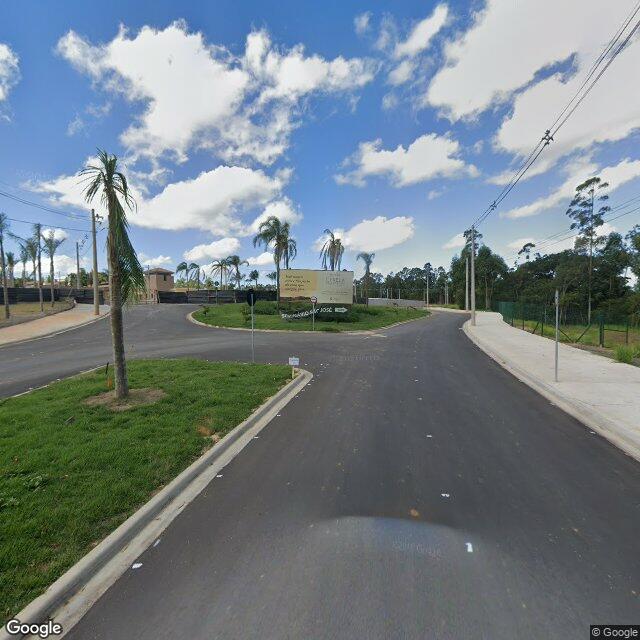 Imagem estática do "Street View" da localização