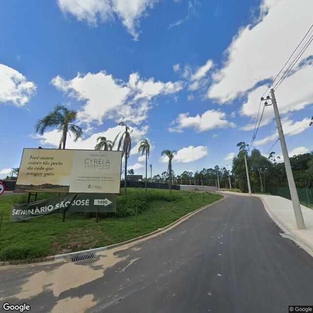 Imagem estática do "Street View" da localização