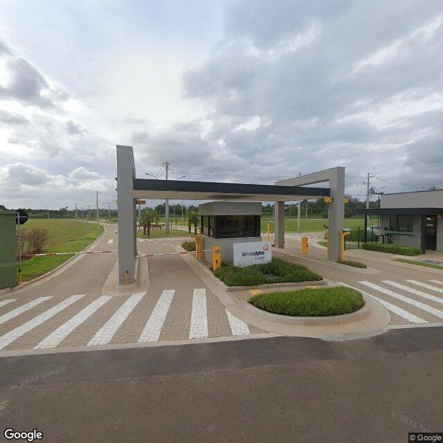 Imagem estática do "Street View" da localização