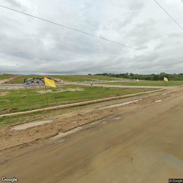 Imagem estática do "Street View" da localização