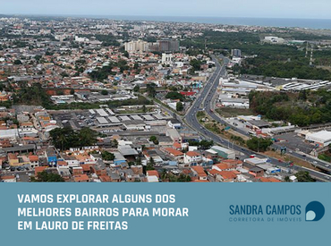 Melhores bairros para morar em Lauro de Freitas