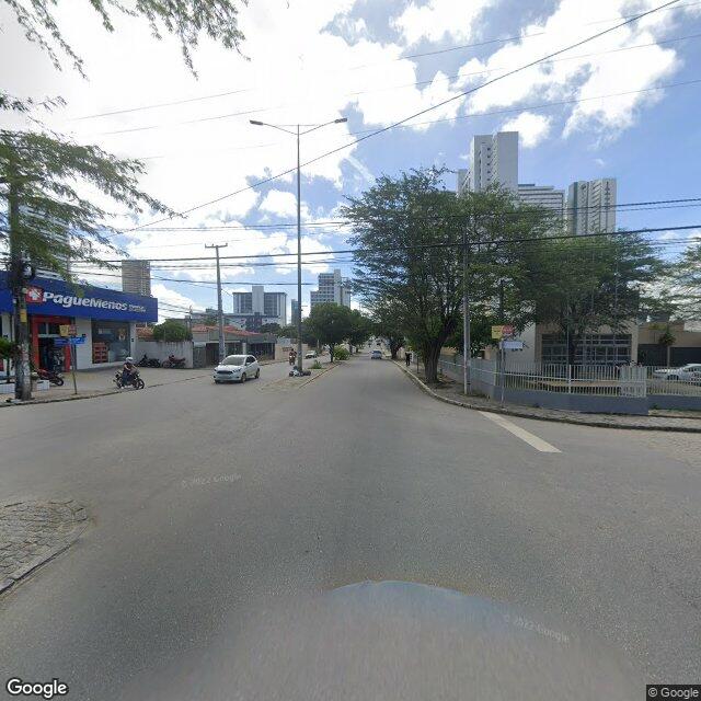 Imagem estática do "Street View" da localização