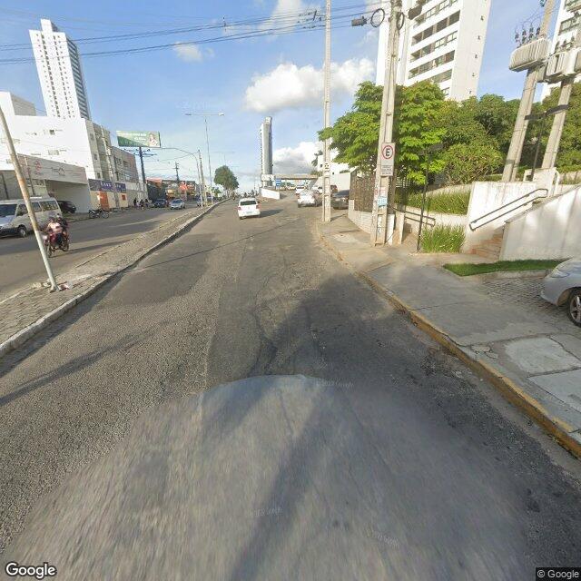 Imagem estática do "Street View" da localização