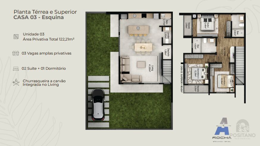 Sobrado, 2 quartos, 122 m² - Foto 4
