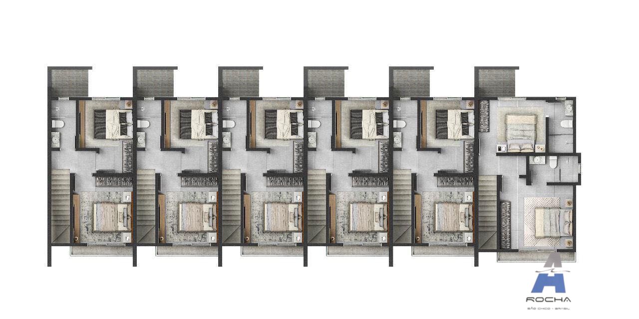 Sobrado, 2 quartos, 65 m² - Foto 5