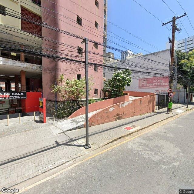 Imagem estática do "Street View" da localização