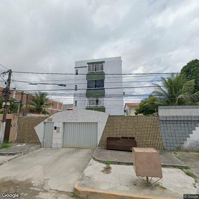 Imagem estática do "Street View" da localização