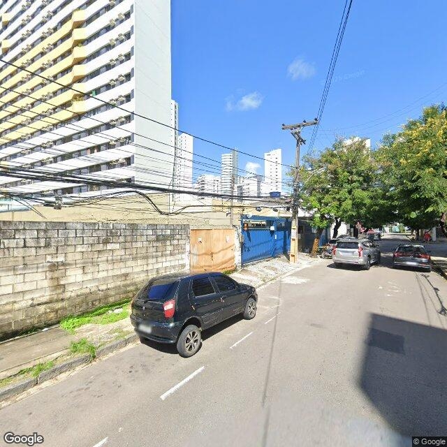 Imagem estática do "Street View" da localização