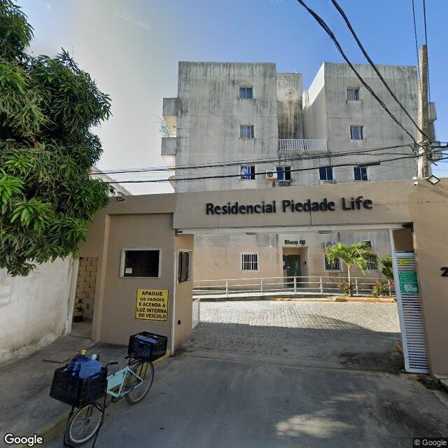 Imagem estática do "Street View" da localização