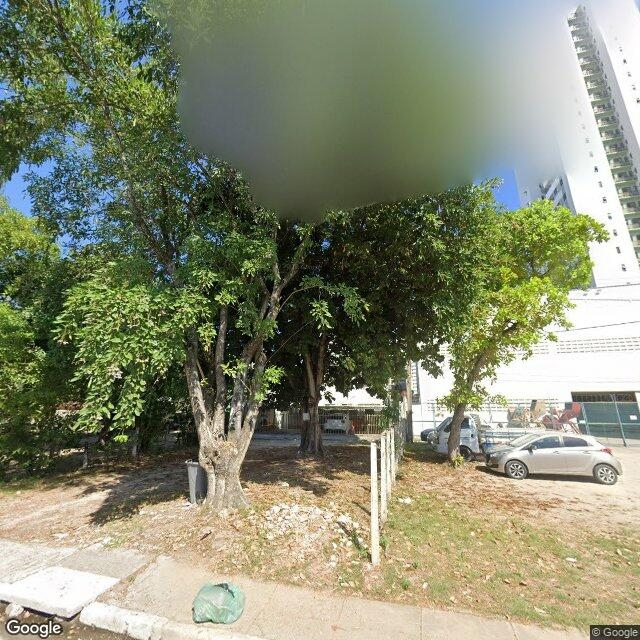 Imagem estática do "Street View" da localização