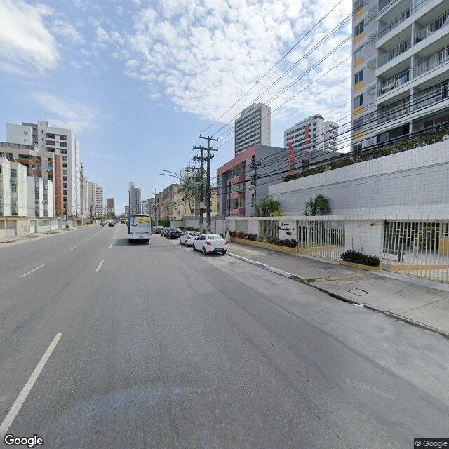 Imagem estática do "Street View" da localização