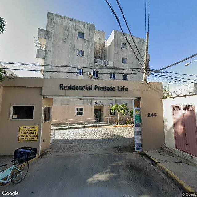Imagem estática do "Street View" da localização