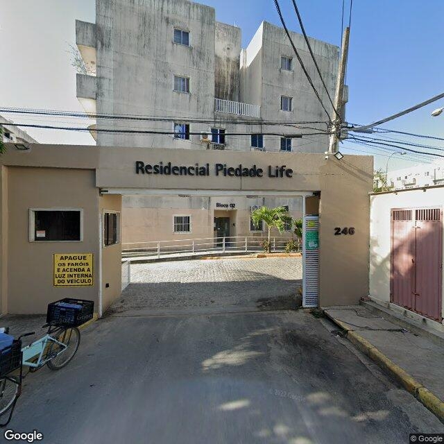 Imagem estática do "Street View" da localização