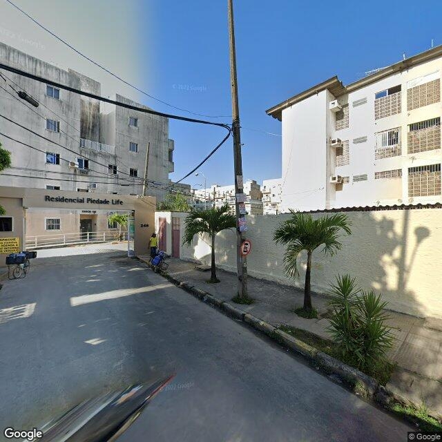 Imagem estática do "Street View" da localização