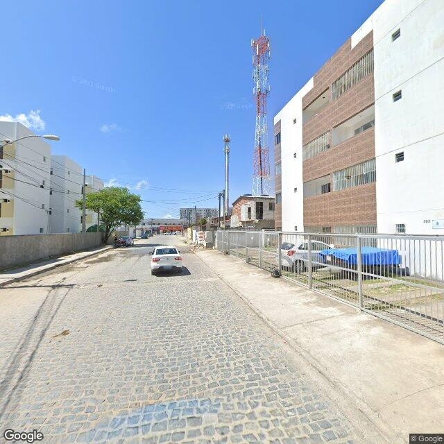 Imagem estática do "Street View" da localização