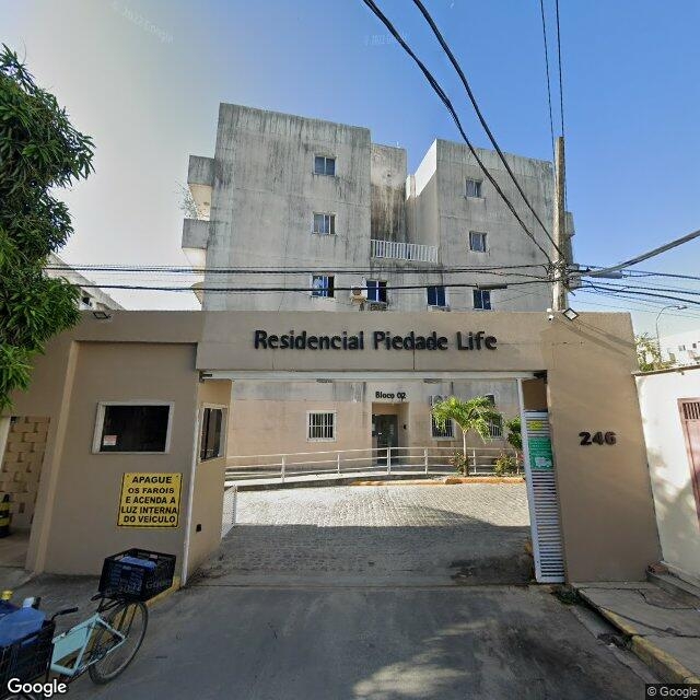 Imagem estática do "Street View" da localização