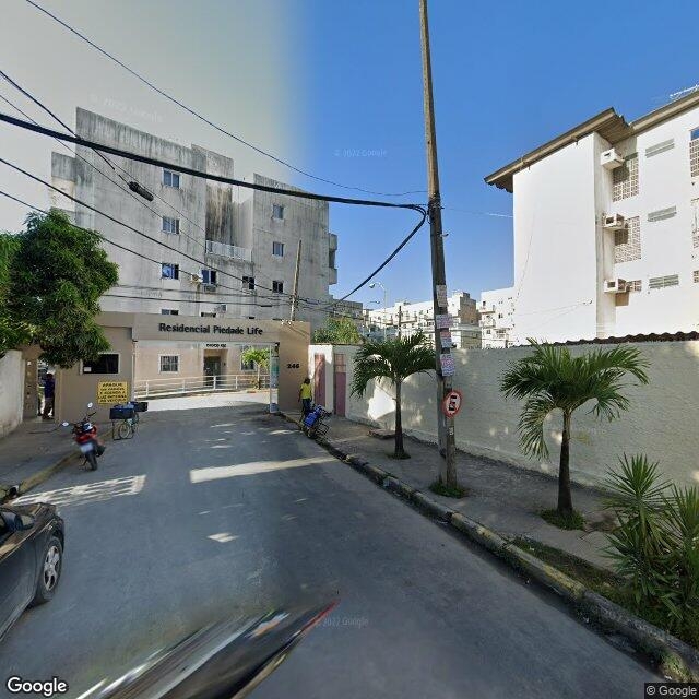 Imagem estática do "Street View" da localização