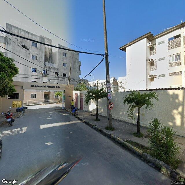 Imagem estática do "Street View" da localização