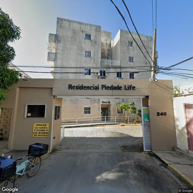 Imagem estática do "Street View" da localização